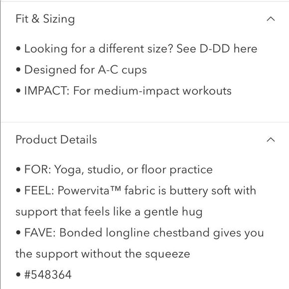 NWT Athleta A-C Warrior Longline Bra Medium Black. - Picture 5 of 5